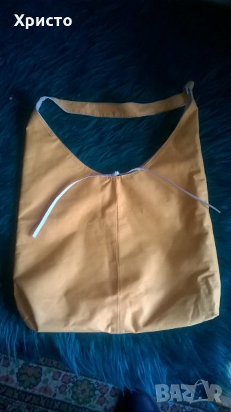 чанта дамска красива запазена, ежедневна жълто/оранж, снимка 1