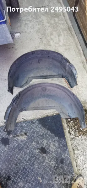 Предни и задни под калници мондео 3 комби, снимка 1