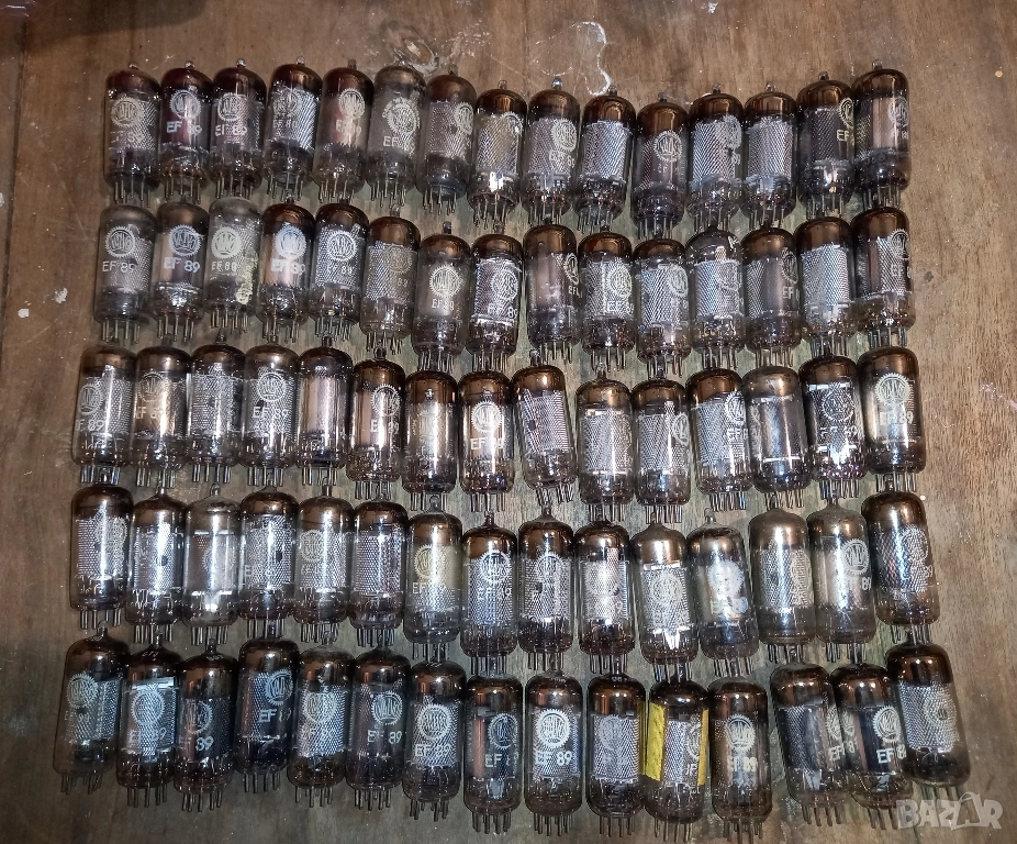 Радио лампи EF89 Valvo, снимка 1