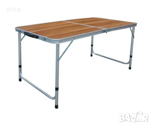 Къмпинг маса CAMP – сгъваема, туристическа, алуминиева, регулируема, снимка 1