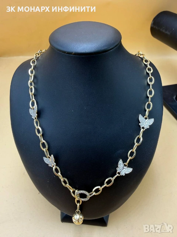 Златен ланец /585/, снимка 1