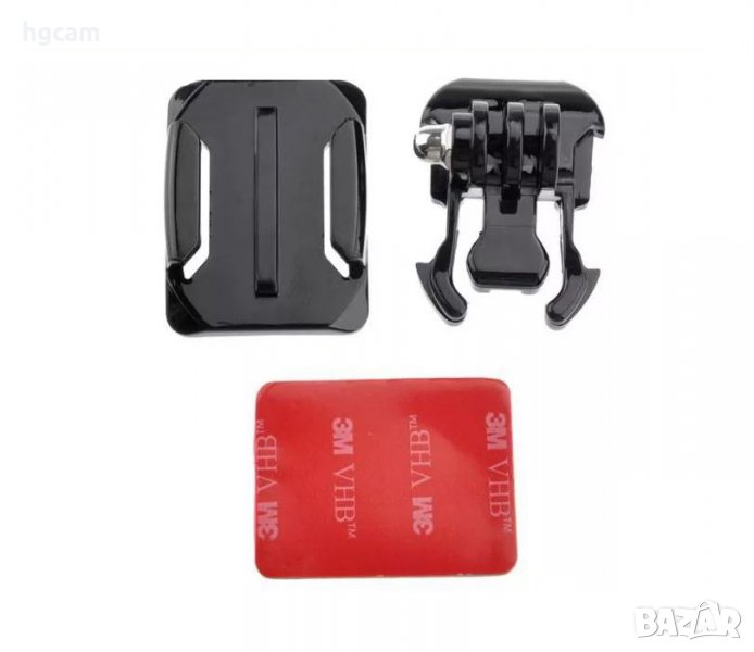 Quick Release Buckle + 3м лепенка + стойка gopro go pro hero гопро, снимка 1