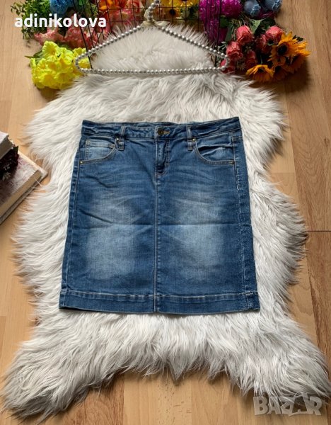 Дънкова пола Веро Мода, снимка 1