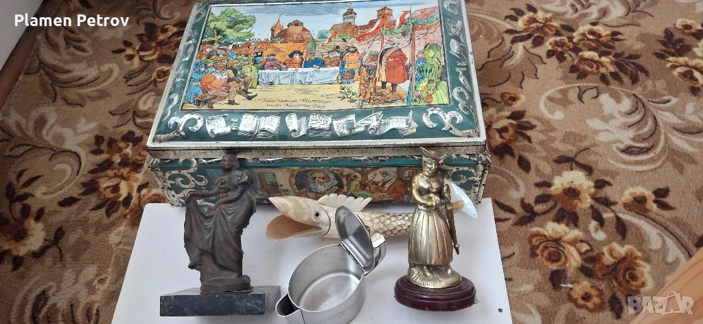 Каничка БРП,кутия, 2броя скулптури , снимка 1