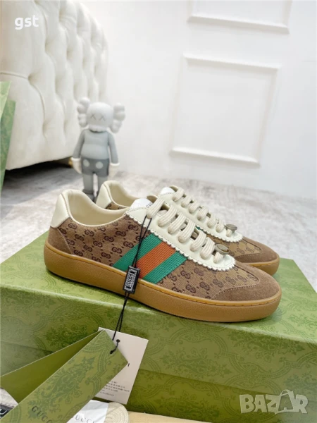 Уникални Редки Gucci Sneakers Сникърси Маратонки Унисекс Мъжки дамски обувки Дизайнерски , снимка 1