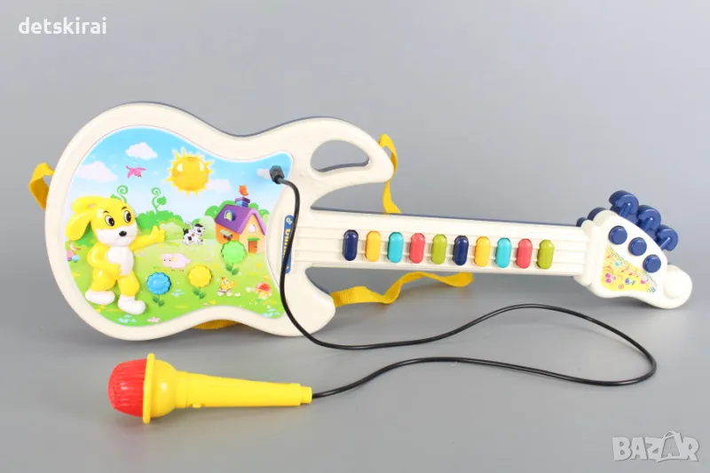 Китара с микрофон, снимка 1
