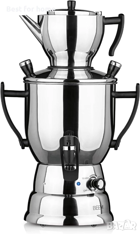 Самовар BEEM TEA-PERFECT - 3 л, снимка 1