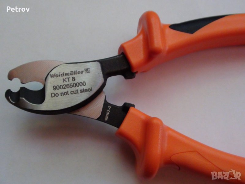 Weidmüller KT 8 VDE 1000 V - PROFI Ножици за рязане на кабели !!! ЧИСТО НОВИ !!! Made in Germany !!!, снимка 1