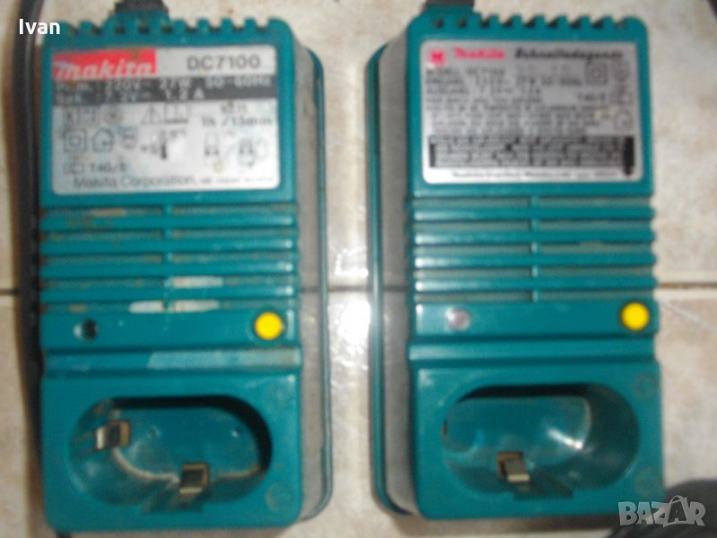 Makita DC7100-Японско Зарядно-Макита-7,2 Волта-Оригинално-1,2 А-Отлично, снимка 1