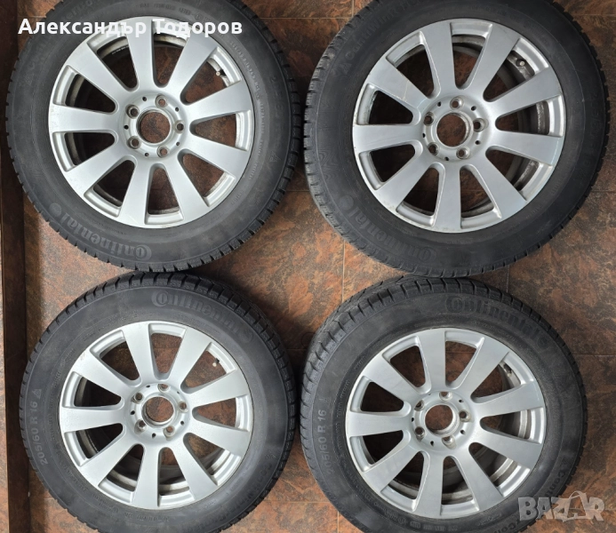 Джанти 16" със зимни гуми за Мерцедес Е класа W212/C класа W204, снимка 1