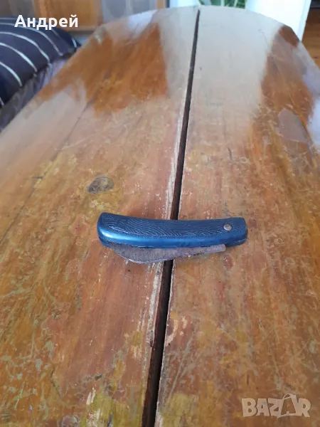 Старо лозарско,овощарско ножче,нож #6, снимка 1