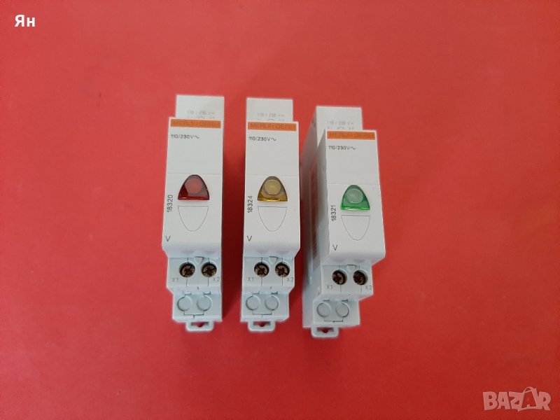  Merlin Gerin/Schneider LED Индикатори,110-230V,IP20 , снимка 1