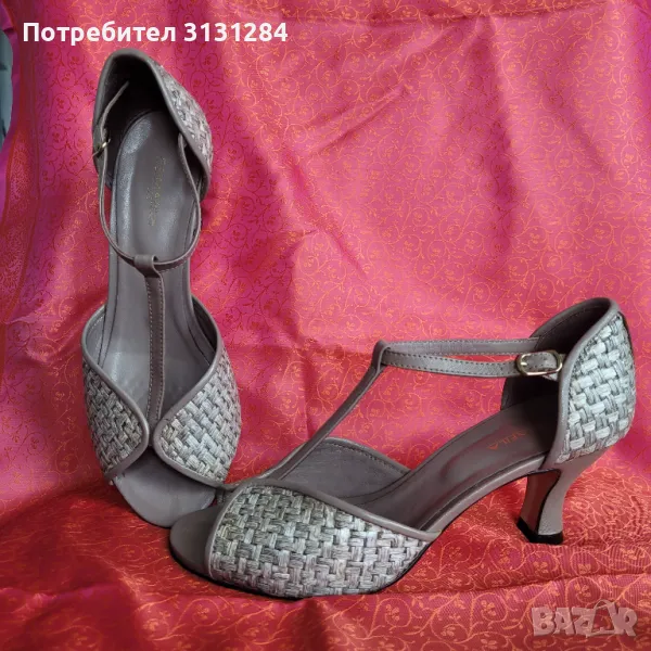 Дамски обувки за танго, салса, бвчвта от Аргентина 37,5, снимка 1