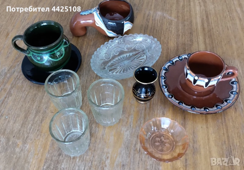 Керамични и стъклени старинки , снимка 1
