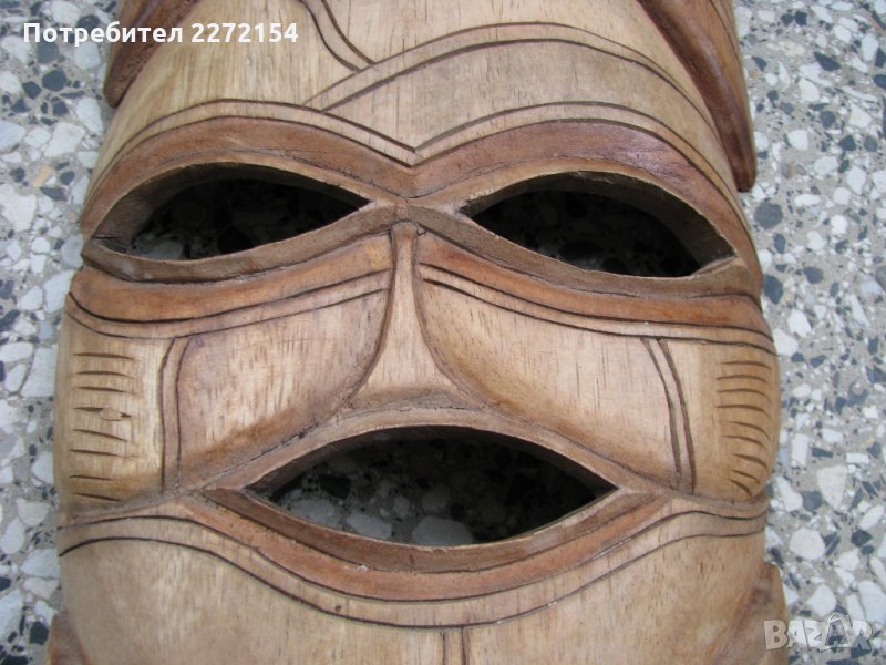 Голяма дървена маска, снимка 1