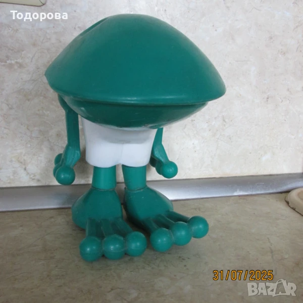 ретро играчка жаба, снимка 1