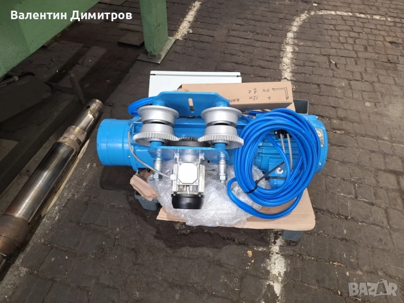 Въжен телфер 1000 кг , снимка 1