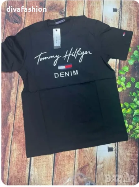 ✅💫 Освежете гардероба си: Мъжка  тениска Tommy Hilfiger бродирано лого с уникален дизайн!, снимка 1