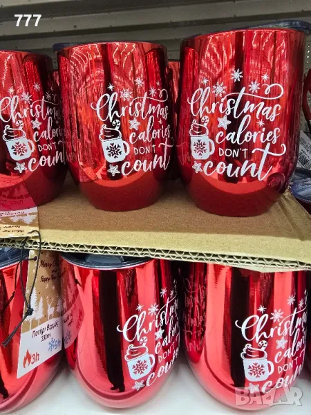 коледни термо чаши , снимка 1