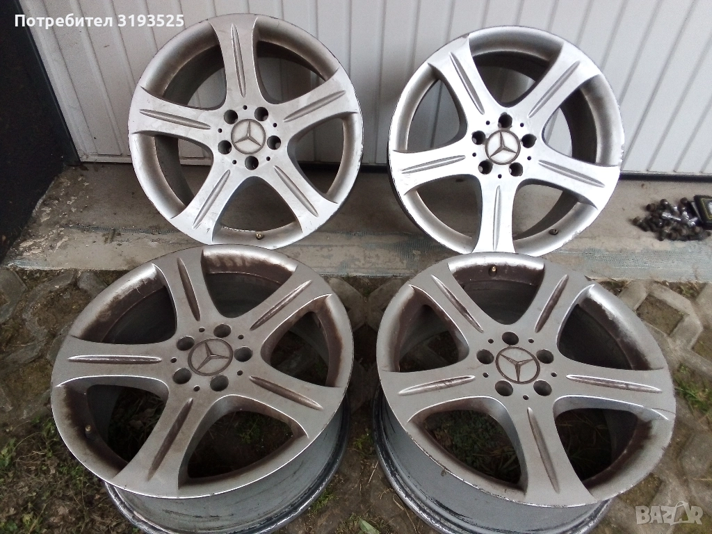 Алуминиеви джанти от МЕРЦЕДЕС 18 цола 5x112 , снимка 1