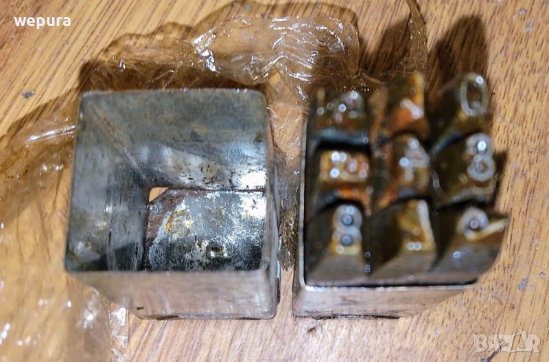 Неупотребявани български цифри за набиване 6 мм, снимка 1