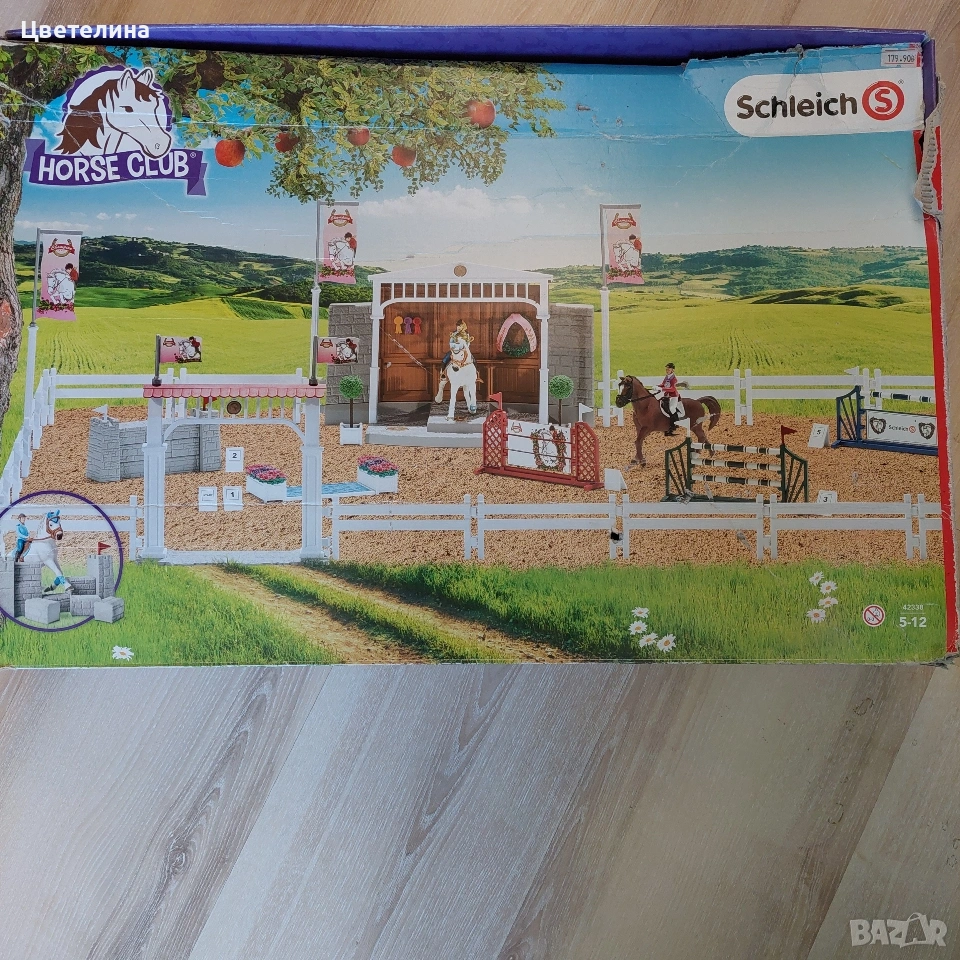 Schleich 42338 голямо конно състезание, снимка 1