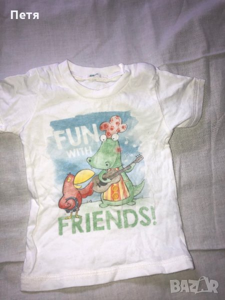 Benetton Бебешка тениска, снимка 1