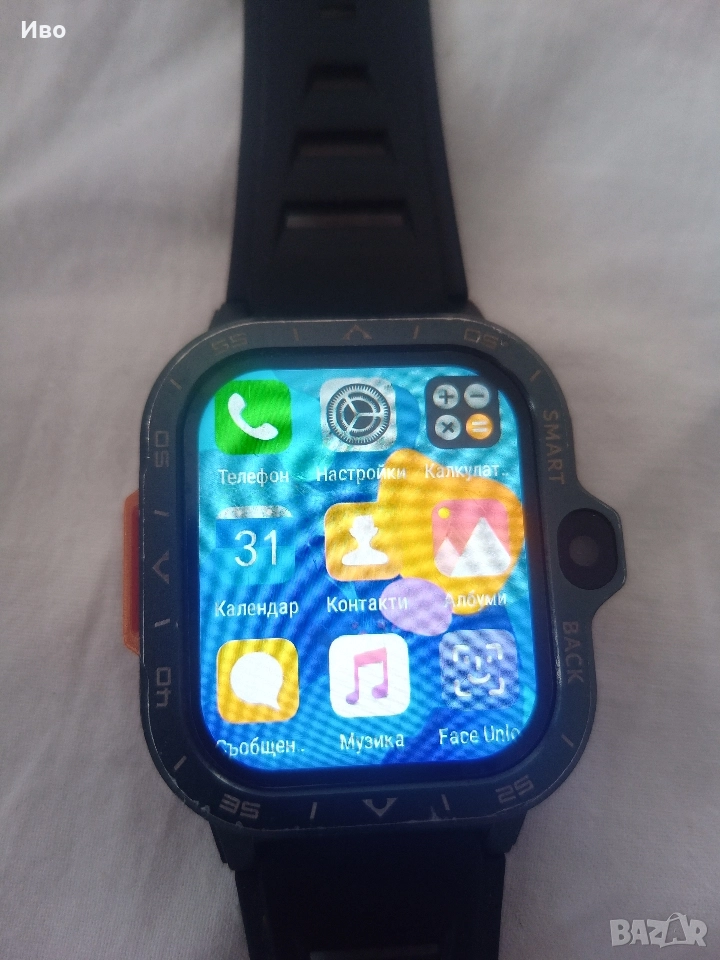 Android смарт часовник, снимка 1