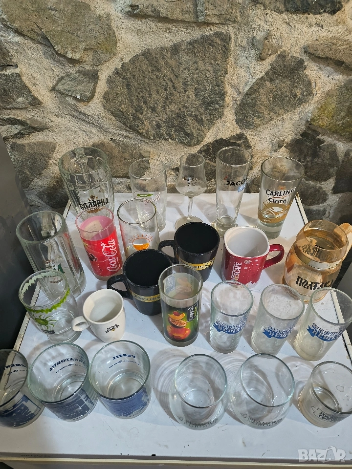 24 бр. рекламни чаши , снимка 1