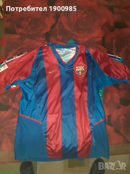 Оригинална тениска на FC Barcelona 2002-2003 Nike, снимка 1