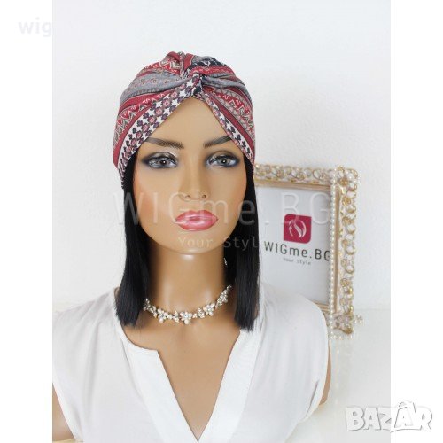 Тюрбан за коса в етно стил, снимка 1