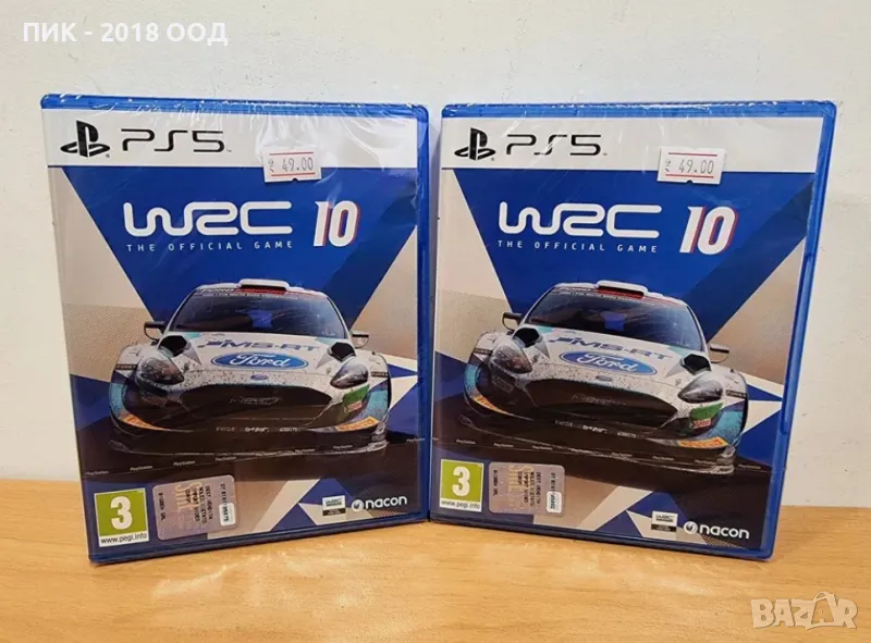 Чисто нова игра WRC 10 да PS5, снимка 1