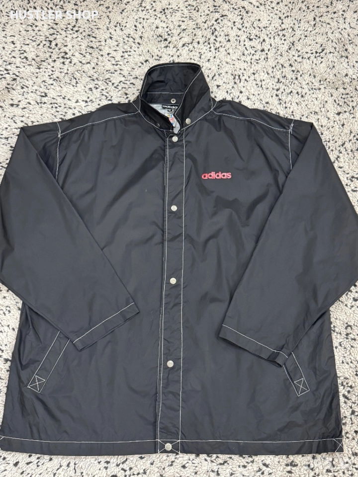 Мъжка ветровка, дъждобран VINTAGE 90s ADIDAS Street Ball Jacket. Размер XL/2XL, снимка 1
