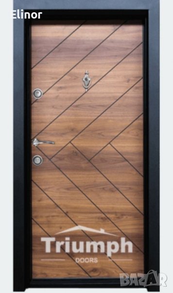 Блиндирана входна врата , снимка 1