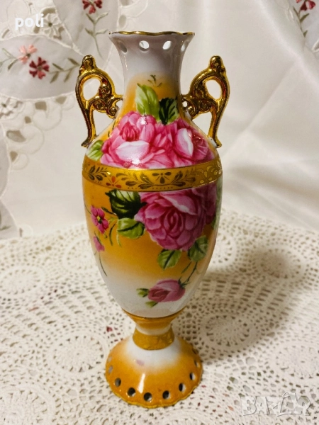 порцеланова ваза , снимка 1