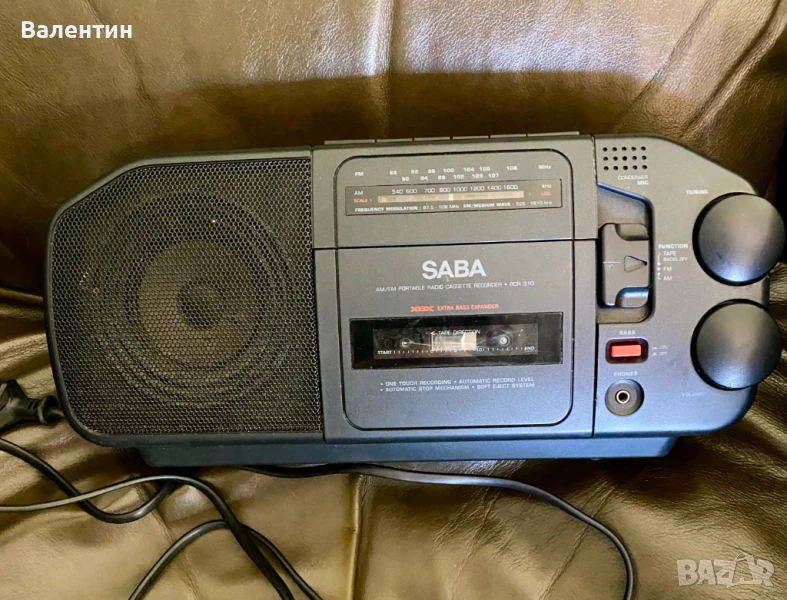 Радио касетофон SABA RCR 310, снимка 1