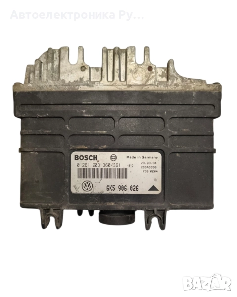 ECU Компютър Двигател за Seat 1.4i, 6K5 906 026, 0 261 203 360/361, 6K5906026, снимка 1