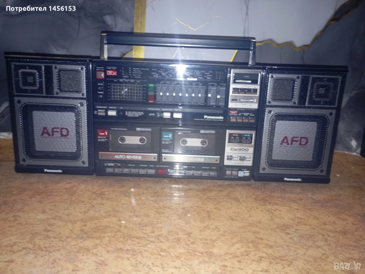 касетофон Panasonik model:RX-CW200l, снимка 1