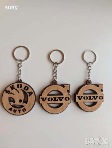 Дървен ключодържател , снимка 1