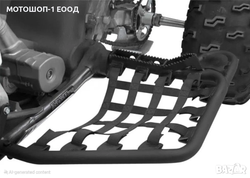 НОВИ Нърф Барове Кawasaki KFX450 Черни от Pro Aluminium USA, снимка 1