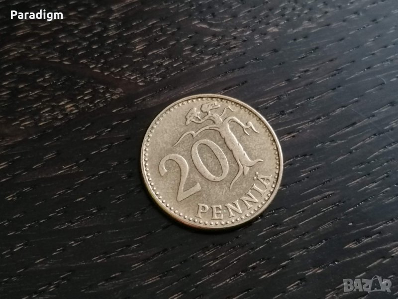 Монета - Финландия - 20 пения | 1963г., снимка 1