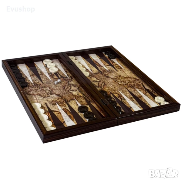 Премиум Табла Антична карта 48x48cm, снимка 1