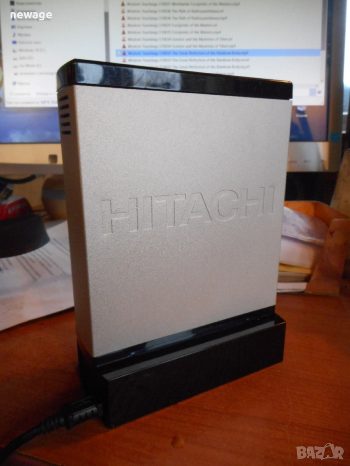 1TB хард външен хард диск хитачи, снимка 1