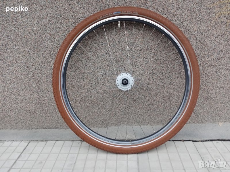 Продавам колела внос от Германия алуминиева капла с динамо главина SHIMANO NEXUS DH-C30000-3N-NT и к, снимка 1