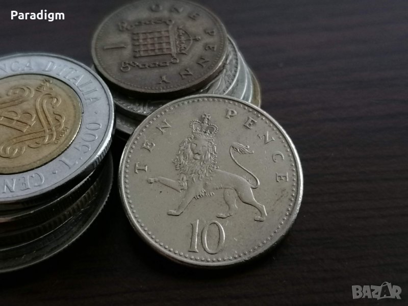 Монета - Великобритания - 10 пенса | 1992г., снимка 1