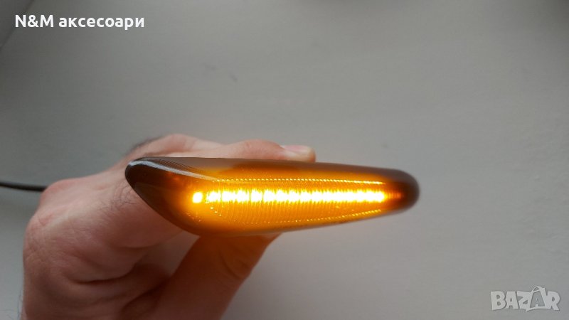 Черни динамични LED мигачи за БМВ / BMW Dynamic Led, снимка 1