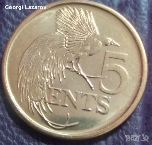 5 цента Тринидад и Тобаго 2017, снимка 1