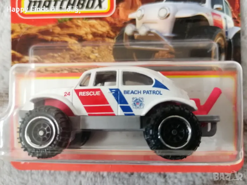 💕🧸 Volkswagen Beetle 4x4 43/100  Matchbox, снимка 1
