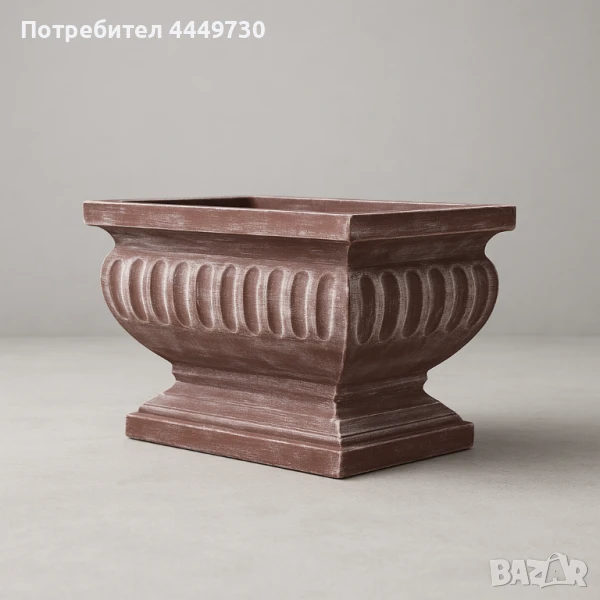 Саксия от бетон, снимка 1