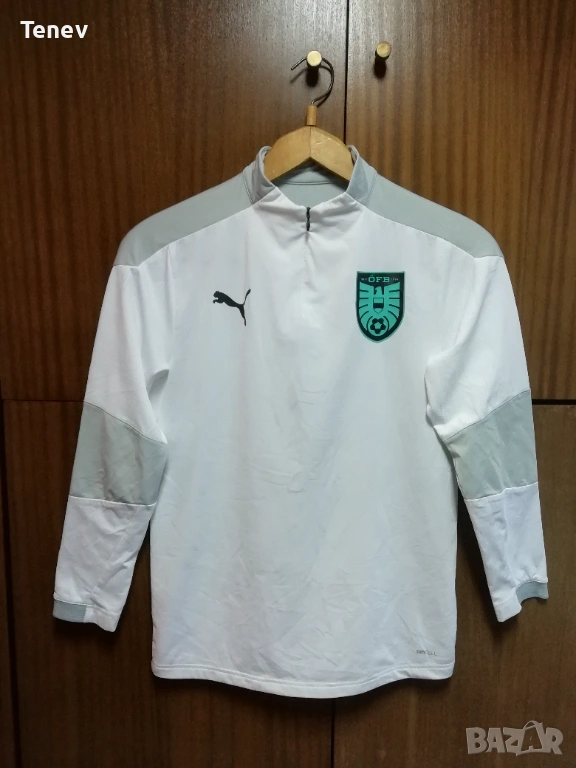 Austria Puma Österreich оригинално горнище блуза с 1/4 цип Австрия футбол спорт , снимка 1